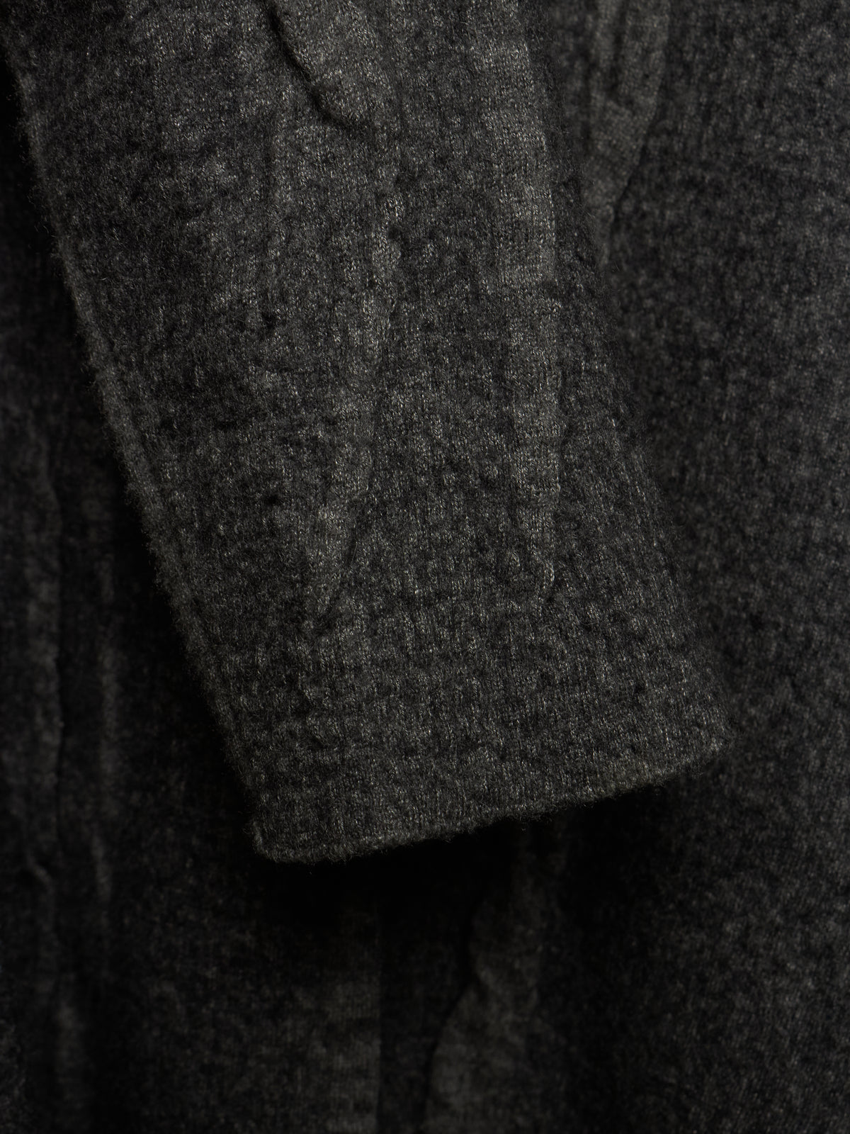 Label Under Construction Distressed Reversible Lunar Crewneck Sweater