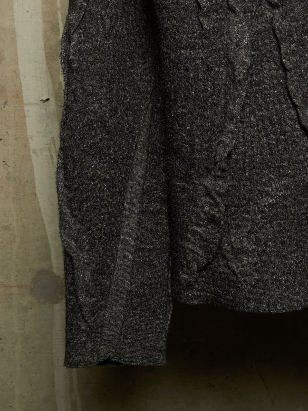 Label Under Construction Distressed Reversible Lunar Crewneck Sweater