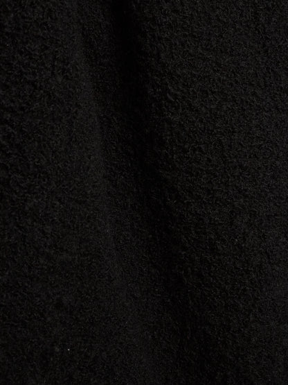 Label Under Construction AW16-17 '28FMCT62_WW62' Grey Virgin Wool Mock Neck Coat