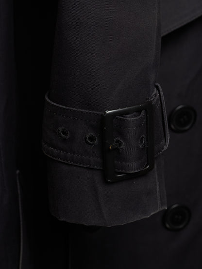Lad Musician AW11 Dark Navy Cotton Gabardine Trench Coat