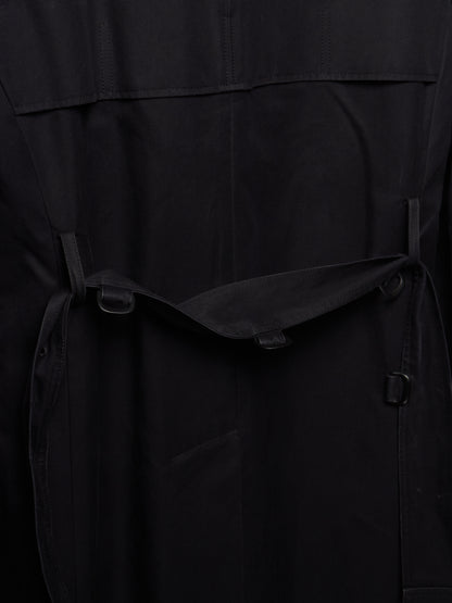 Lad Musician AW11 Dark Navy Cotton Gabardine Trench Coat