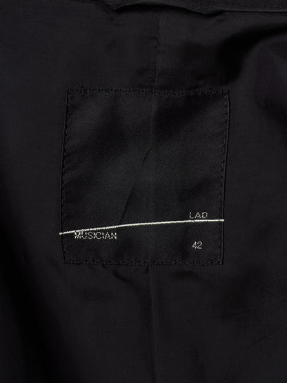Lad Musician AW11 Dark Navy Cotton Gabardine Trench Coat