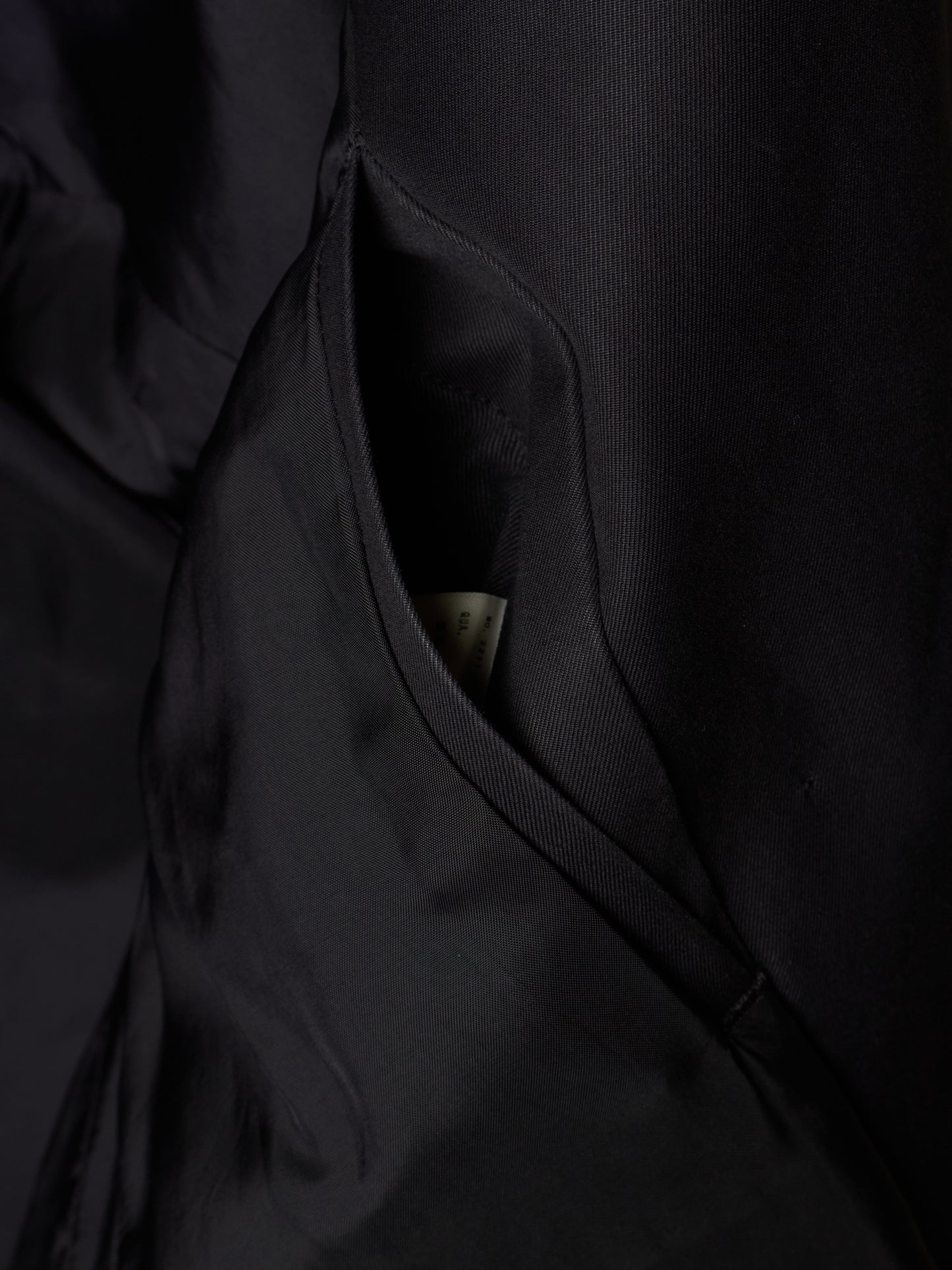 Lad Musician AW11 Dark Navy Cotton Gabardine Trench Coat