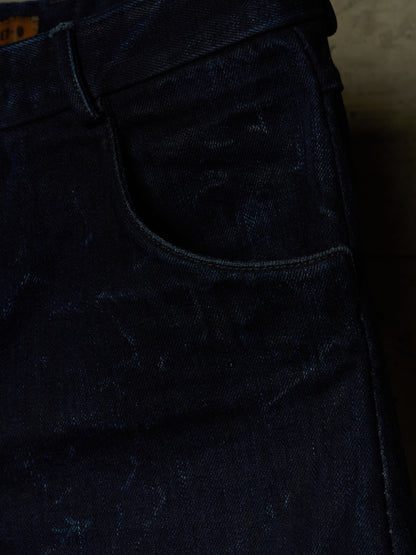 Layer-0 SS22 Indigo Overlock 5 Pocket Selvedge Denim