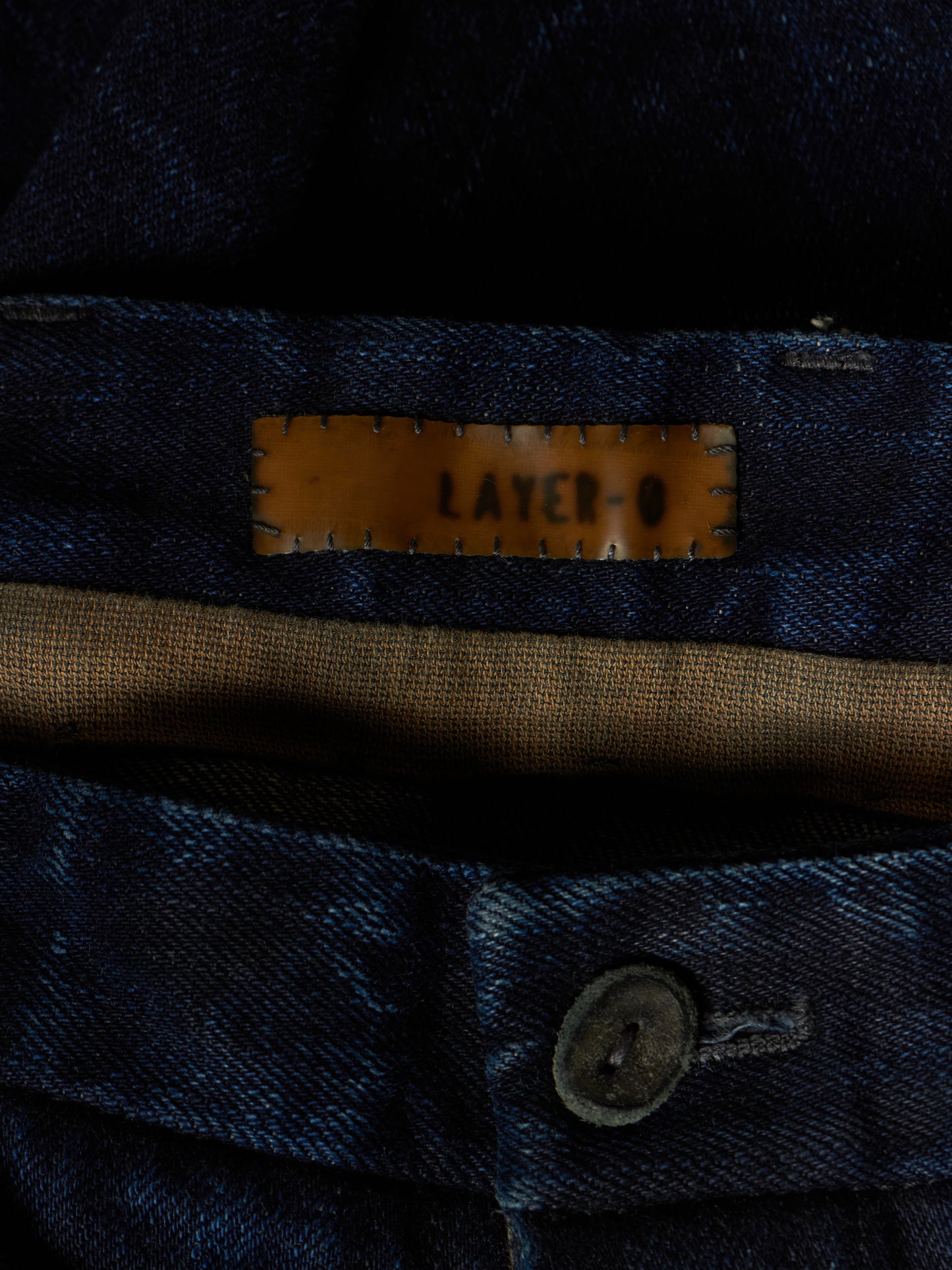 Layer-0 SS22 Indigo Overlock 5 Pocket Selvedge Denim
