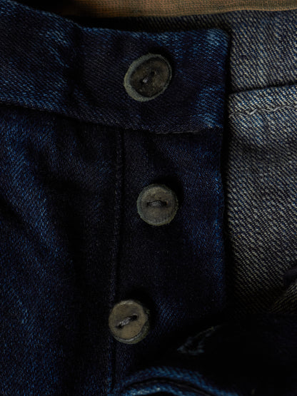 Layer-0 SS22 Indigo Overlock 5 Pocket Selvedge Denim