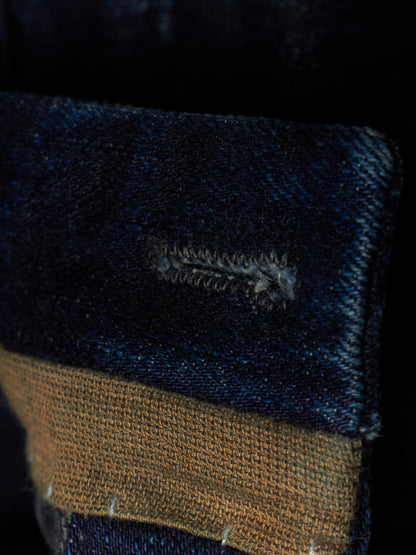 Layer-0 SS22 Indigo Overlock 5 Pocket Selvedge Denim