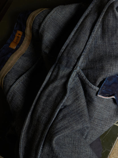 Layer-0 SS22 Indigo Overlock 5 Pocket Selvedge Denim