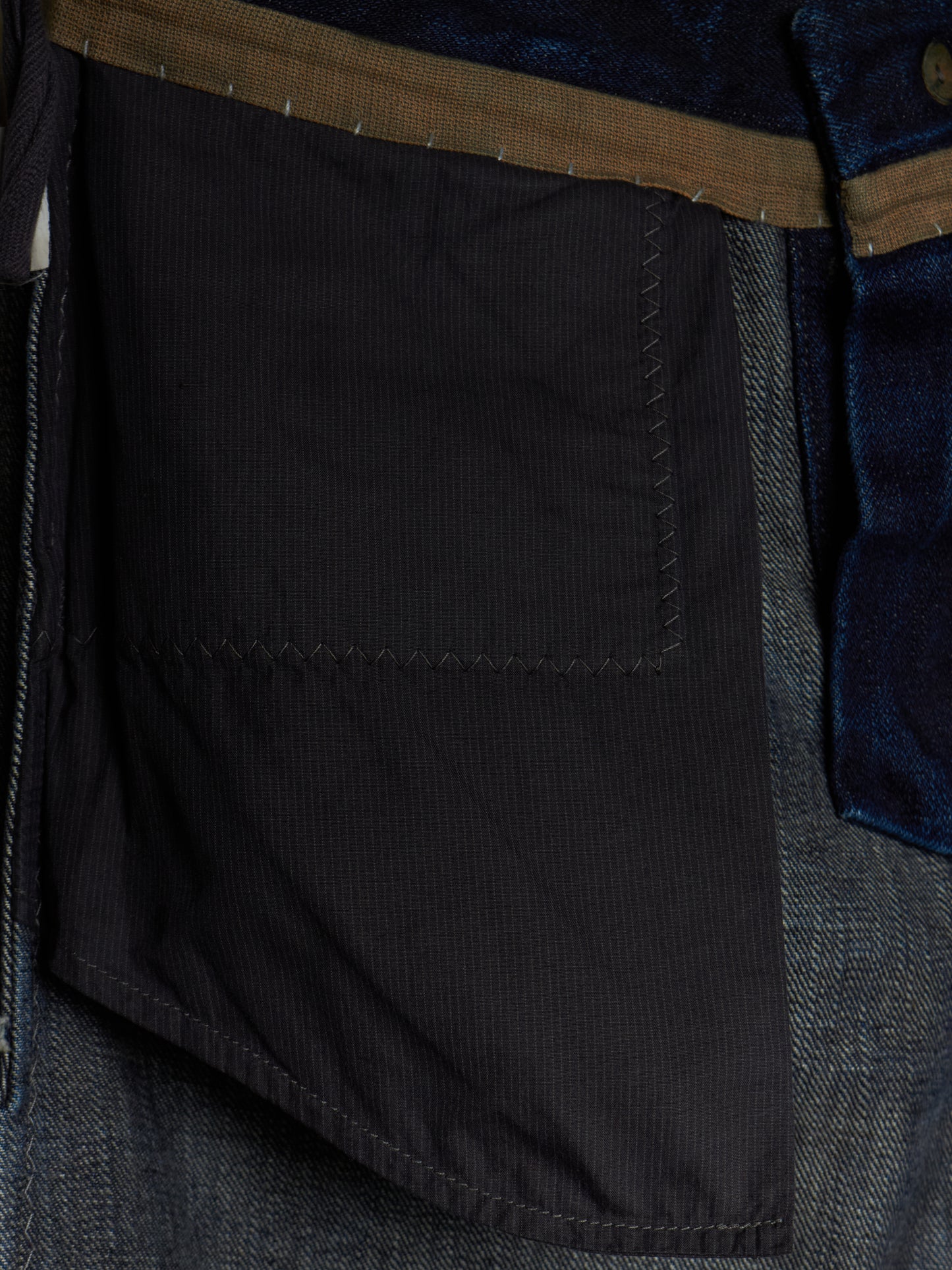 Layer-0 SS22 Indigo Overlock 5 Pocket Selvedge Denim