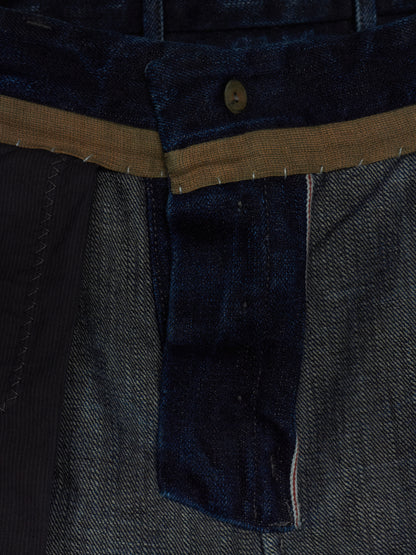 Layer-0 SS22 Indigo Overlock 5 Pocket Selvedge Denim