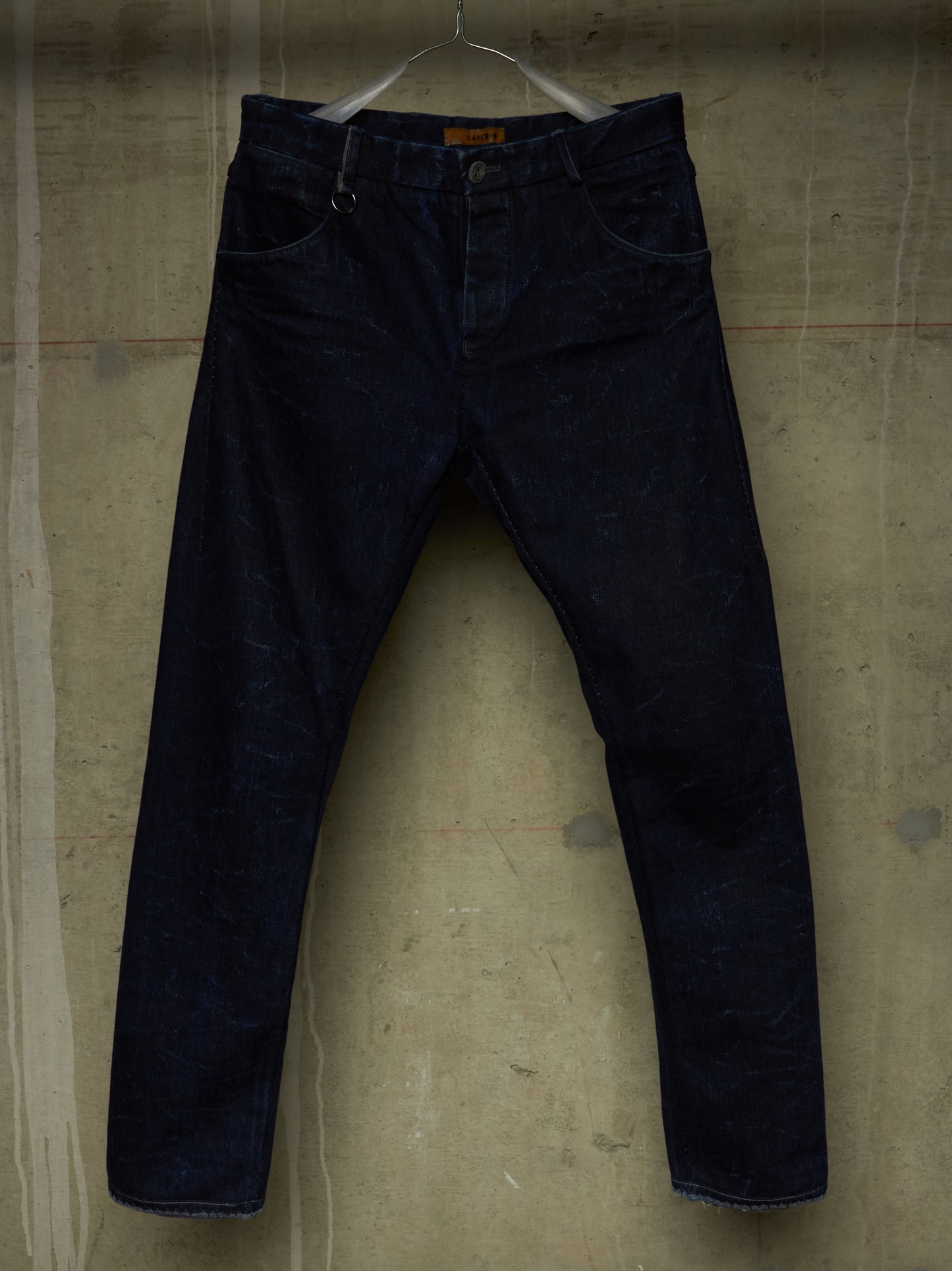 Layer-0 SS22 Indigo Overlock 5 Pocket Selvedge Denim