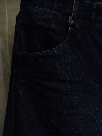 Layer-0 SS22 Indigo Overlock 5 Pocket Selvedge Denim
