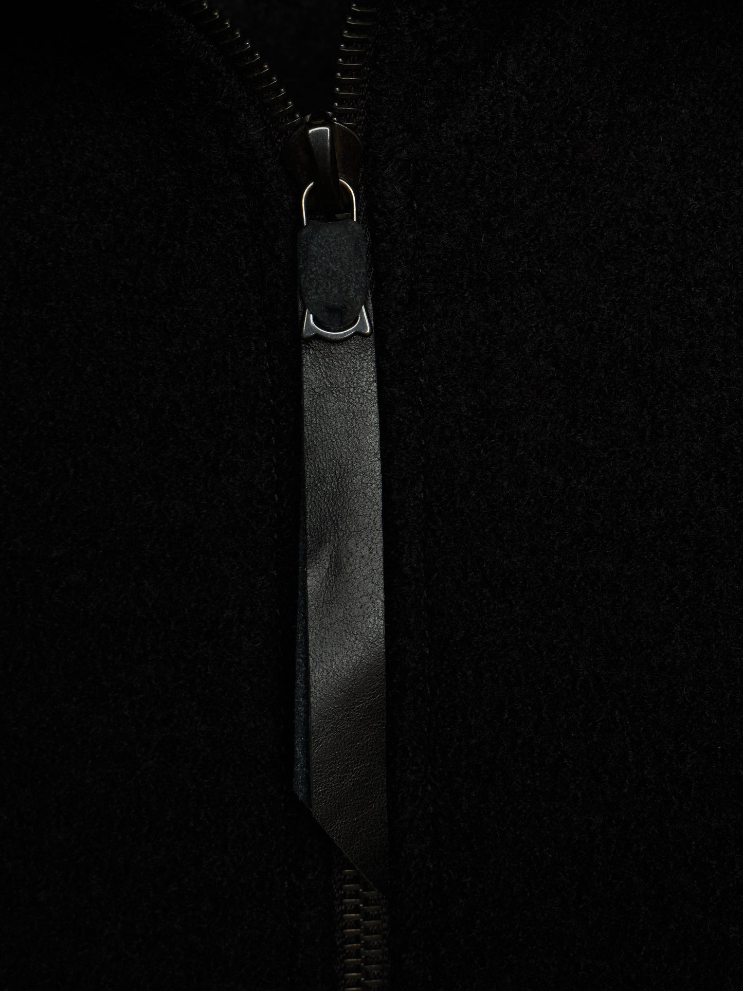 LEON EMANUEL BLANCK 'DIS-M-SJ/02' Virgin Wool Overlock Distortion Strait Jacket