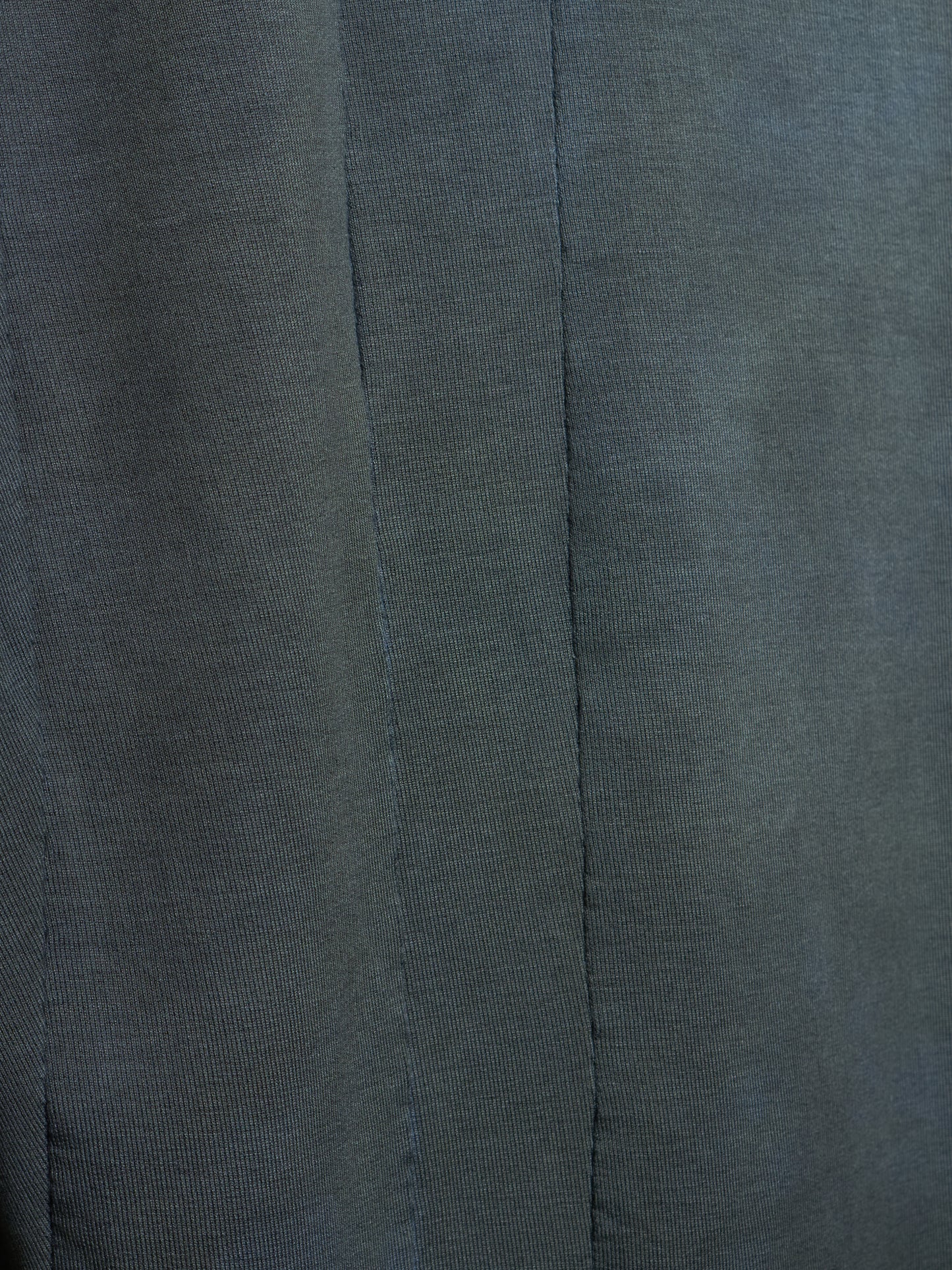 LEON EMANUEL BLANCK 'DIS-MT/01' Patina Blue Eco Stretch Jersey Distortion Reversible T-shirt