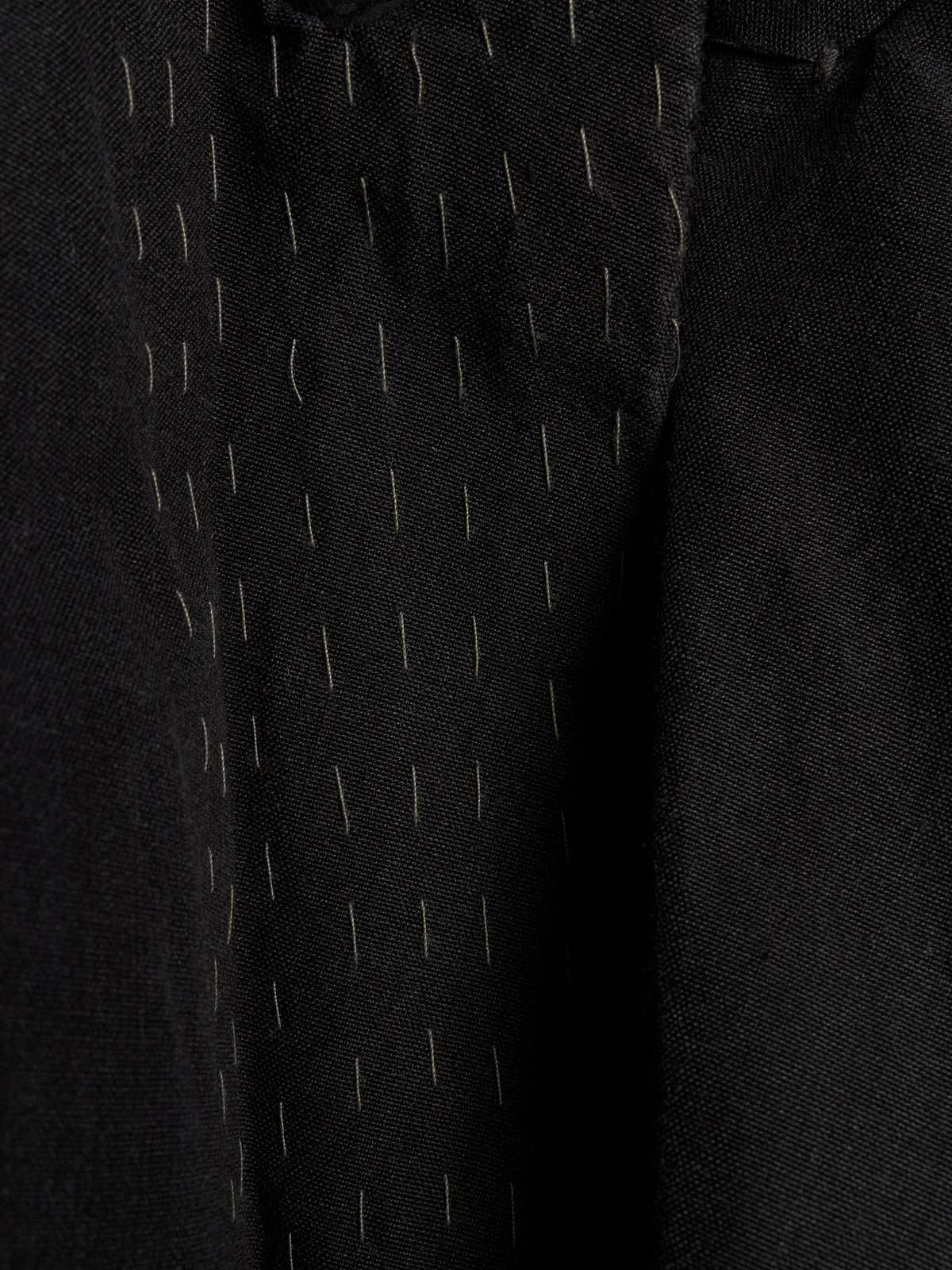 Leopold Bossert SS17 Selvedge Overlock Peak Lapel Linen Ramie Blazer