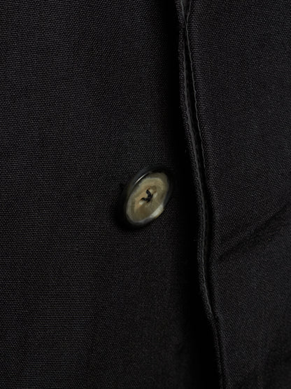 Leopold Bossert SS17 Selvedge Overlock Peak Lapel Linen Ramie Blazer