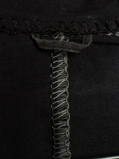 Leopold Bossert SS17 Selvedge Overlock Peak Lapel Linen Ramie Blazer