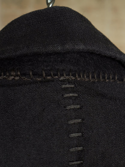 Leopold Bossert SS17 Selvedge Overlock Peak Lapel Linen Ramie Blazer