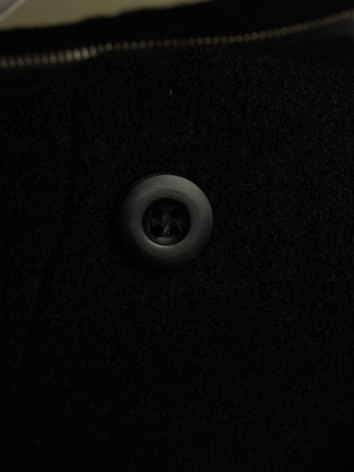 Lost & Found by Ria Dunn 2010s Removable Hooded Boiled Wool Crepe Coat
