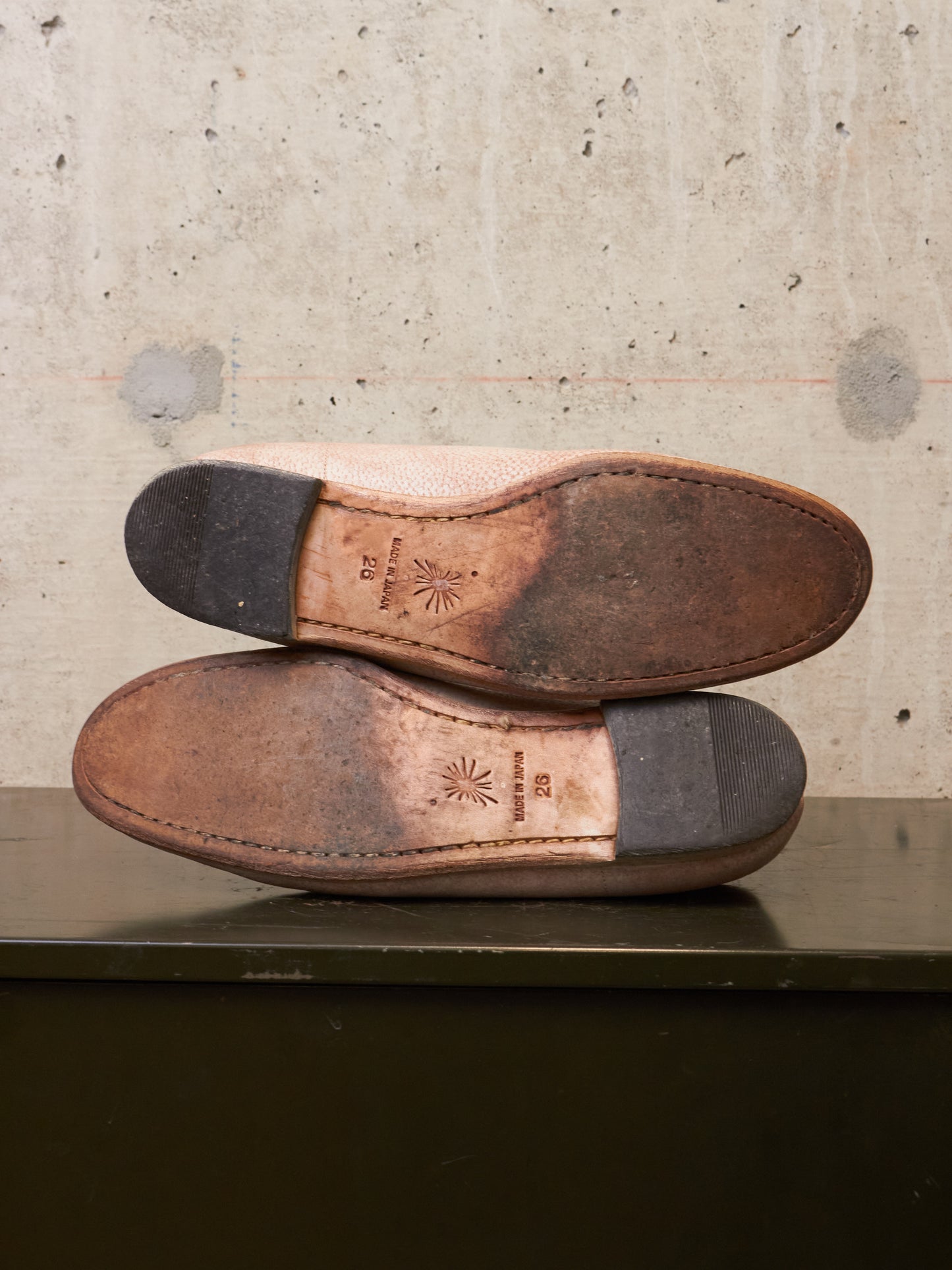 MiharaYasuhiro Early 00s Reverse Pigskin Leather Derbies
