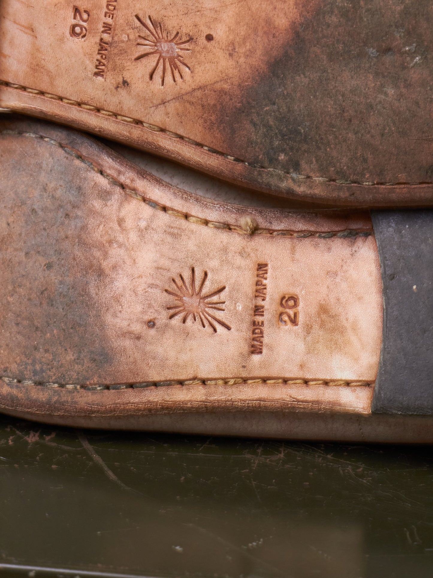 MiharaYasuhiro Early 00s Reverse Pigskin Leather Derbies