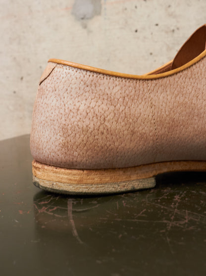 MiharaYasuhiro Early 00s Reverse Pigskin Leather Derbies