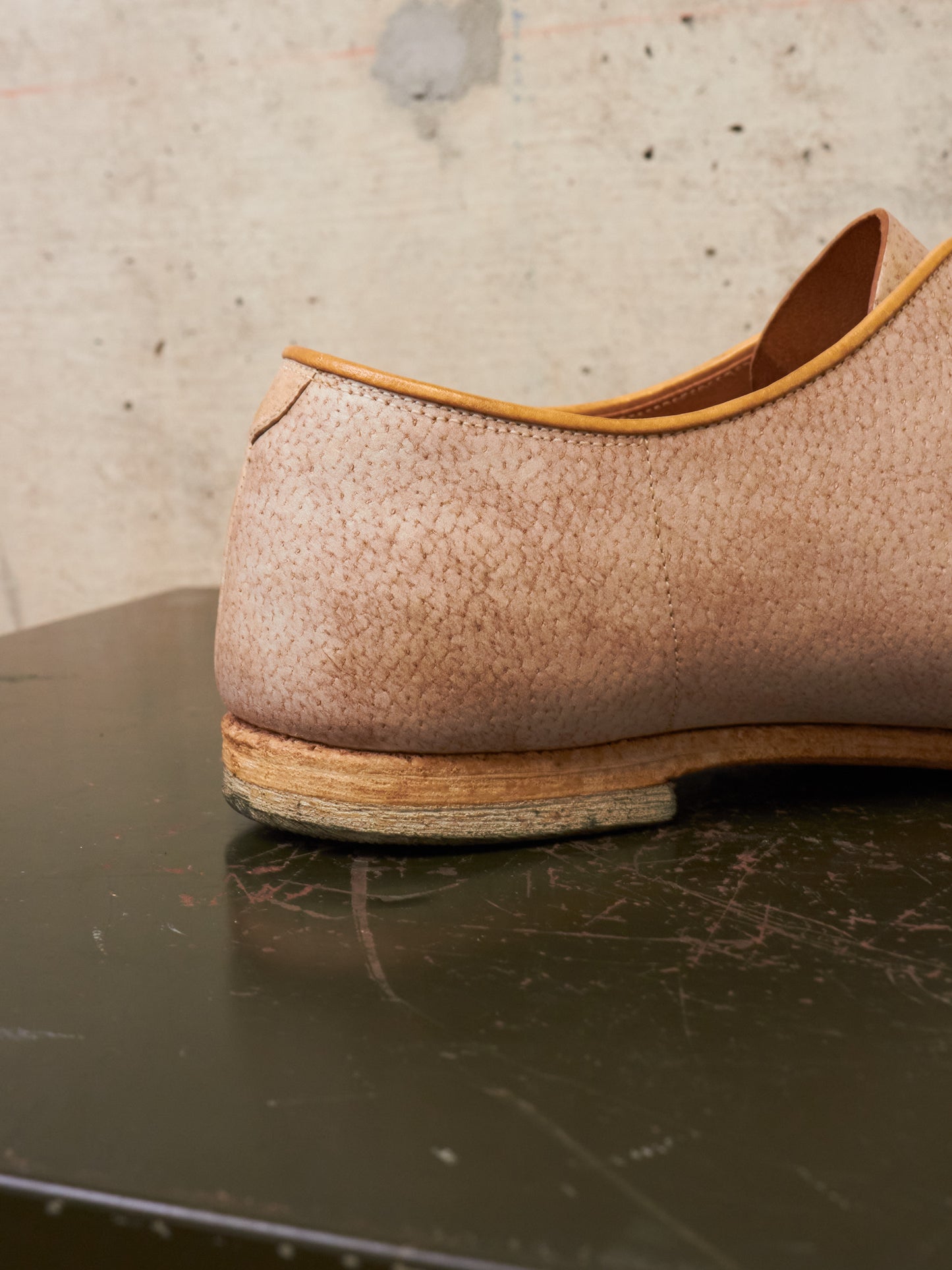 MiharaYasuhiro Early 00s Reverse Pigskin Leather Derbies