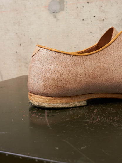 MiharaYasuhiro Early 00s Reverse Pigskin Leather Derbies