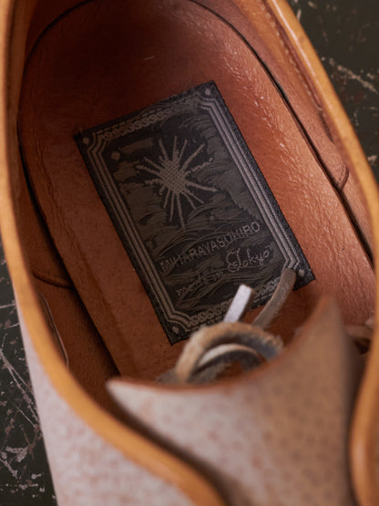 MiharaYasuhiro Early 00s Reverse Pigskin Leather Derbies