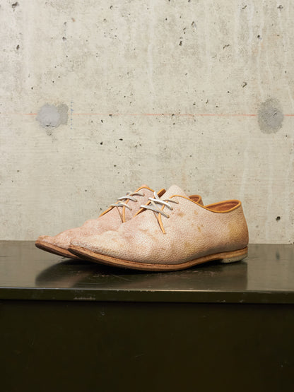 MiharaYasuhiro Early 00s Reverse Pigskin Leather Derbies