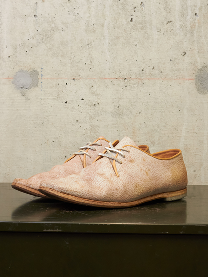 MiharaYasuhiro Early 00s Reverse Pigskin Leather Derbies