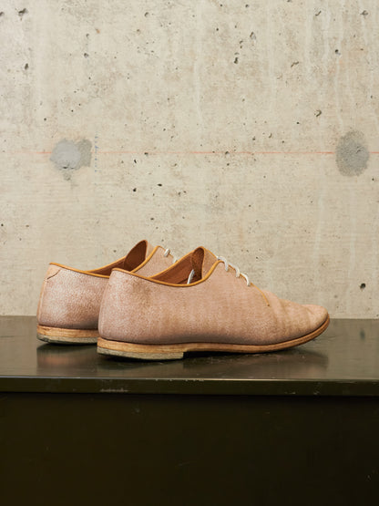 MiharaYasuhiro Early 00s Reverse Pigskin Leather Derbies
