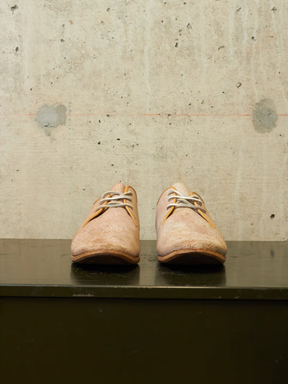 MiharaYasuhiro Early 00s Reverse Pigskin Leather Derbies