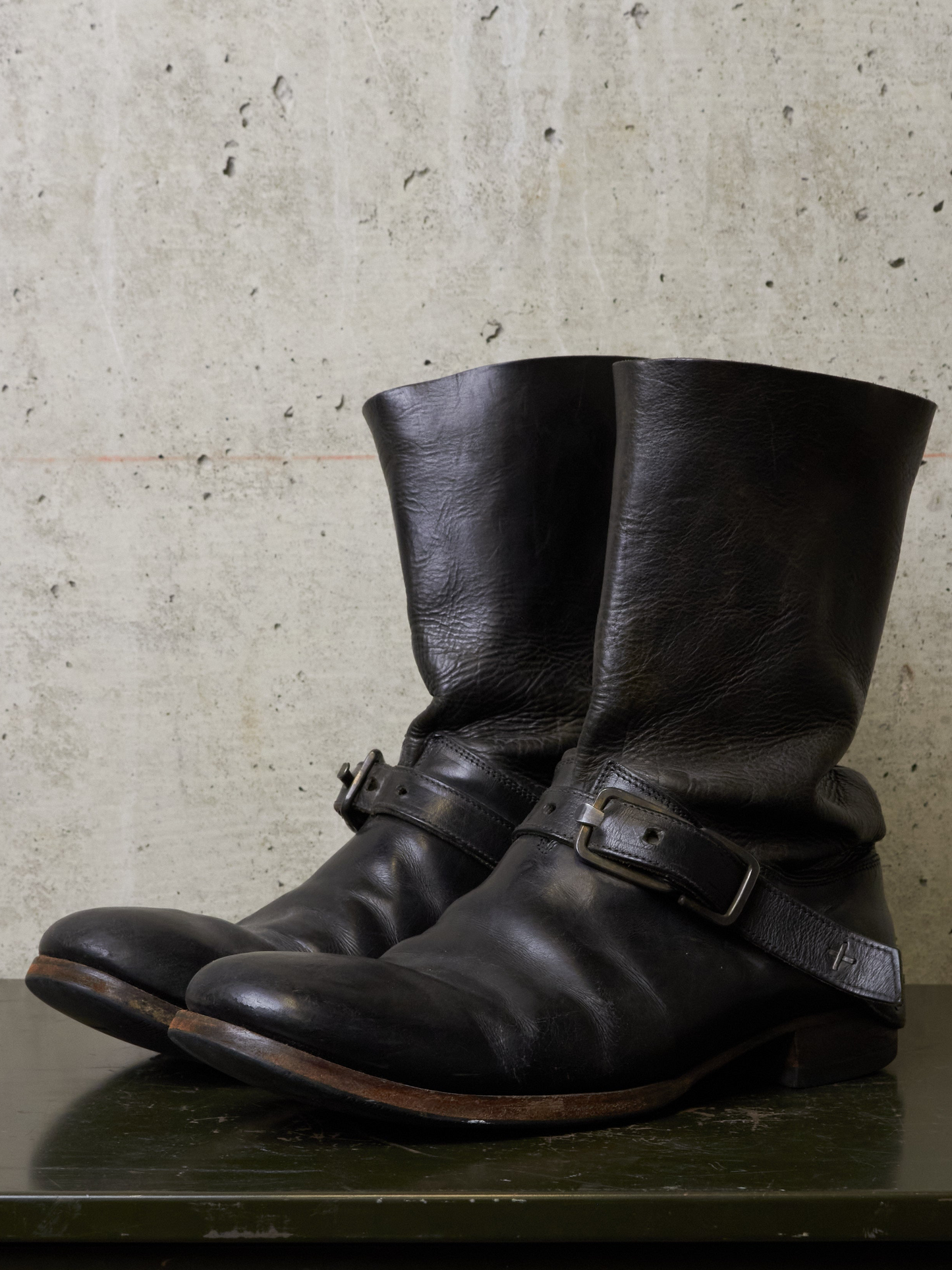 m.a+ by Maurizio Amadei 'S1C24' VA 1.5 Slim Buckle Engineer Boots