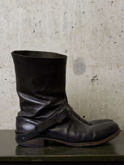 m.a+ by Maurizio Amadei 'S1C24' VA 1.5 Slim Buckle Engineer Boots