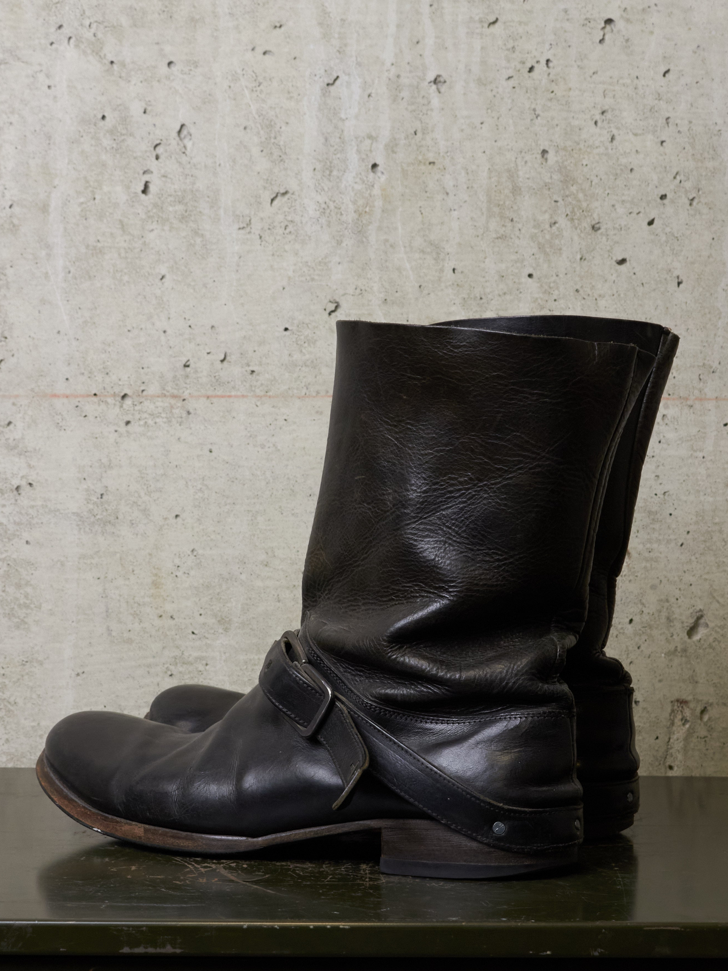 m.a+ by Maurizio Amadei 'S1C24' VA 1.5 Slim Buckle Engineer Boots
