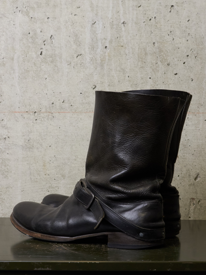 m.a+ by Maurizio Amadei 'S1C24' VA 1.5 Slim Buckle Engineer Boots
