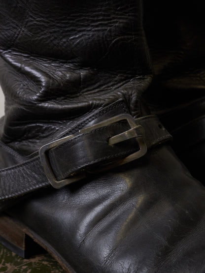 m.a+ by Maurizio Amadei 'S1C24' VA 1.5 Slim Buckle Engineer Boots