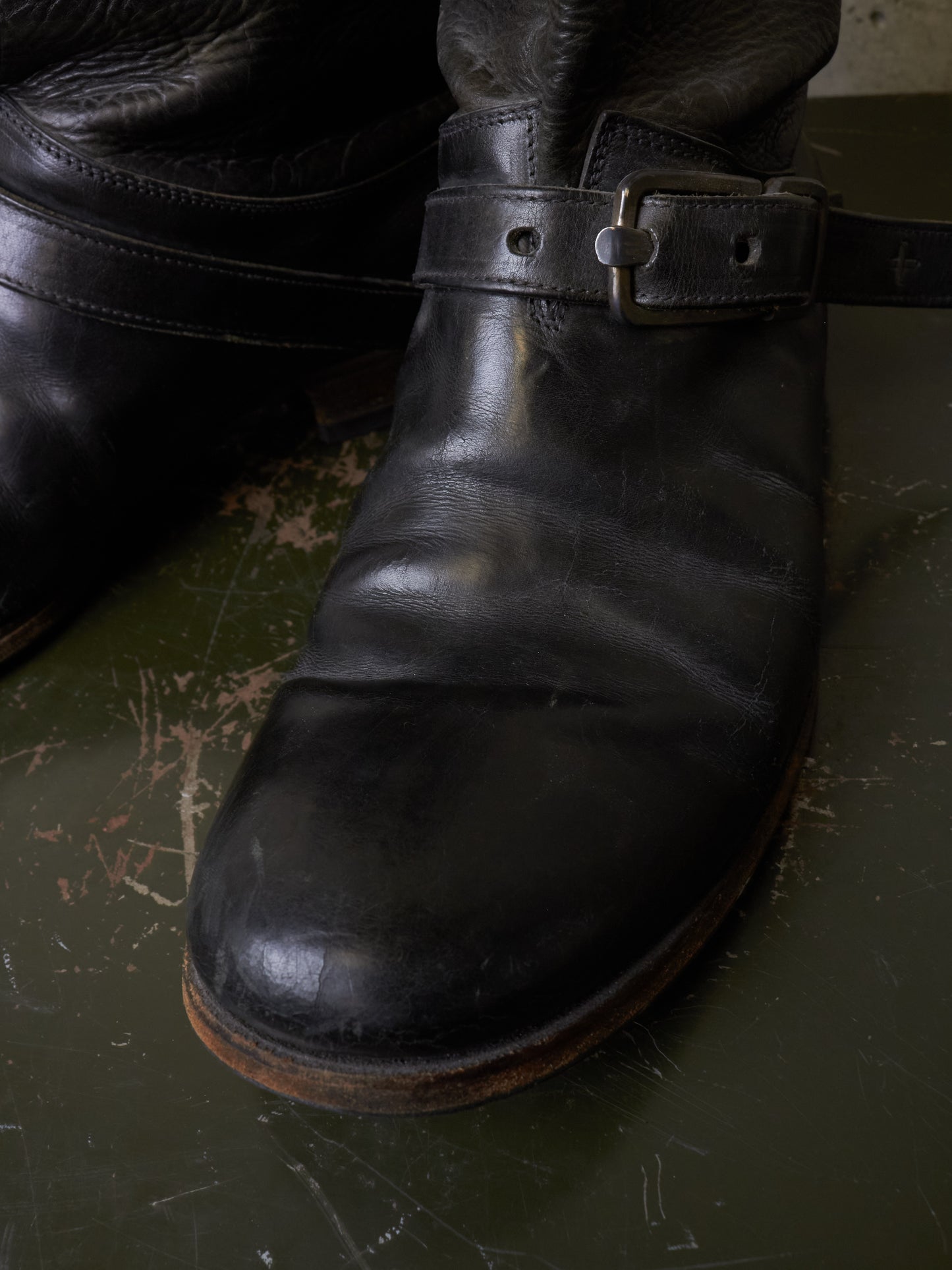m.a+ by Maurizio Amadei 'S1C24' VA 1.5 Slim Buckle Engineer Boots