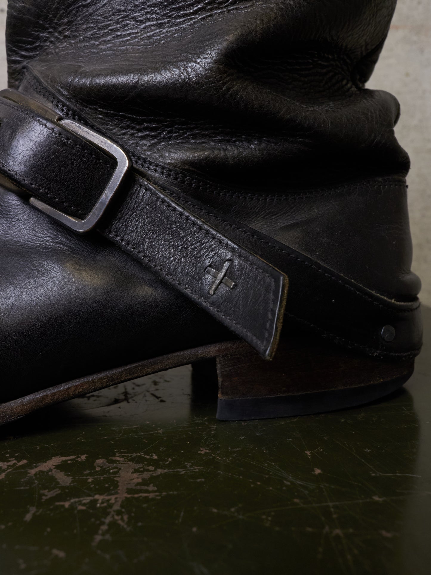 m.a+ by Maurizio Amadei 'S1C24' VA 1.5 Slim Buckle Engineer Boots