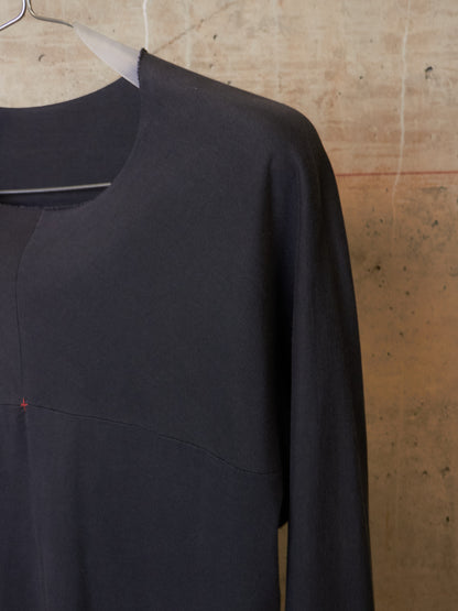 m.a+ by Maurizio Amadei 'T211D' JCL10 Grey One-Piece Long-sleeves