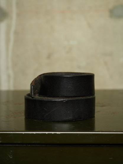 m.a+ by Maurizio Amadei 'EY1D GR 3.0' Y-Buckle Wide Cow Leather Belt
