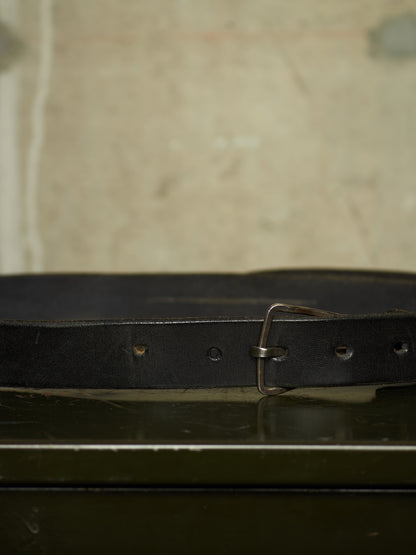 m.a+ by Maurizio Amadei 'EY1D GR 3.0' Y-Buckle Wide Cow Leather Belt