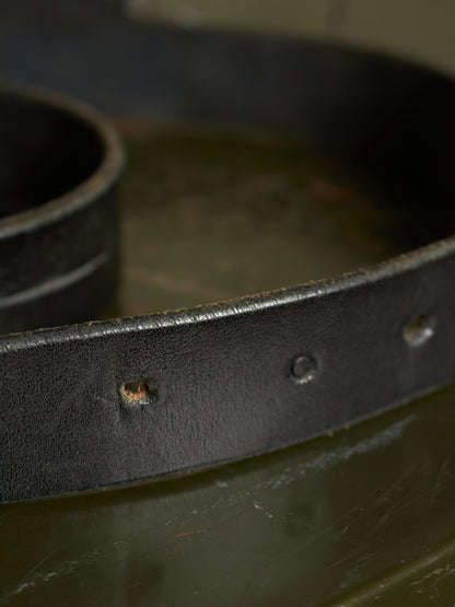 m.a+ by Maurizio Amadei 'EY1D GR 3.0' Y-Buckle Wide Cow Leather Belt