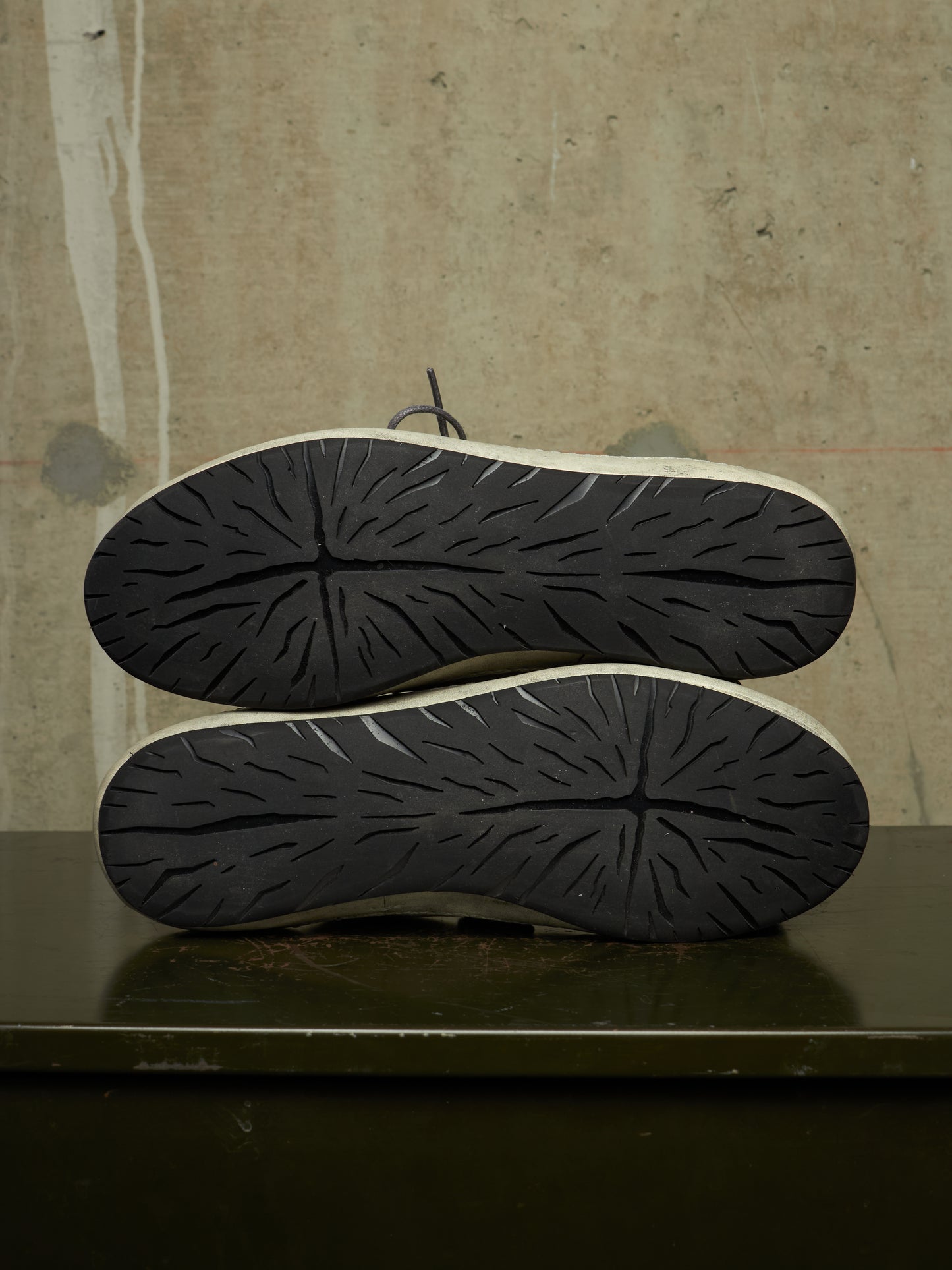 m.a+ by Maurizio Amadei 'S9P1 SY 1.0' Carbon Double Fold Cow Leather Sneakers