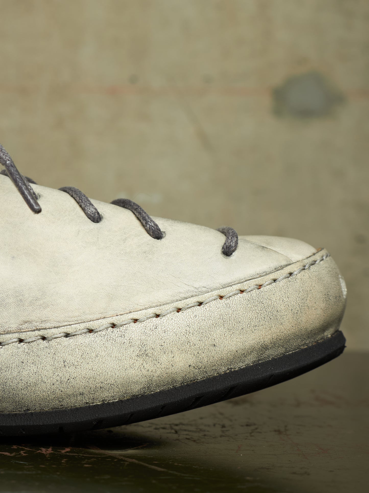 m.a+ by Maurizio Amadei 'S9P1 SY 1.0' Carbon Double Fold Cow Leather Sneakers