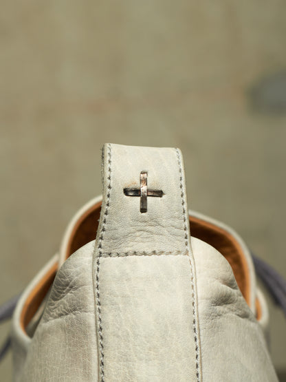 m.a+ by Maurizio Amadei 'S9P1 SY 1.0' Carbon Double Fold Cow Leather Sneakers