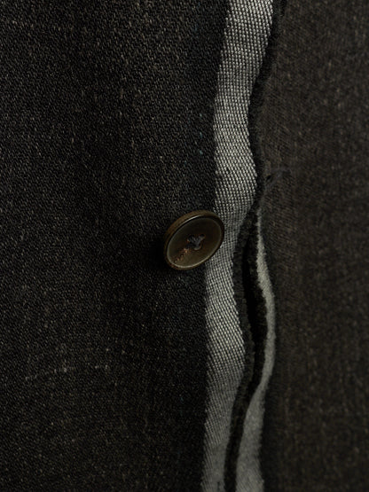 m.a+ by Maurizio Amadei AW13-14 'C261LCM WH' Wool Hemp Frayed Selvedge 4 Pocket Coat