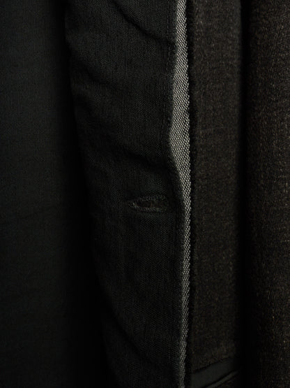 m.a+ by Maurizio Amadei AW13-14 'C261LCM WH' Wool Hemp Frayed Selvedge 4 Pocket Coat
