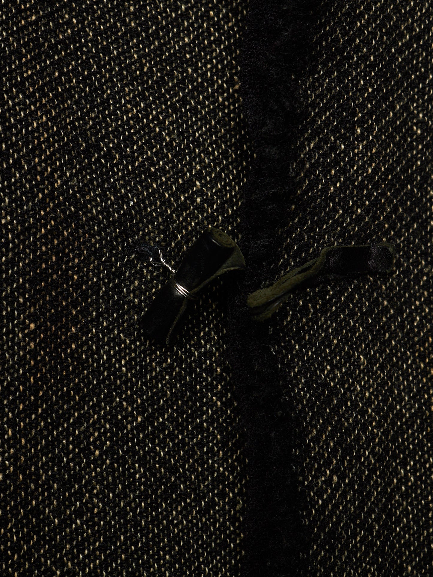 m.a+ by Maurizio Amadei Early 2010s Aviator Hooded Wool Tweed Duffle Coat